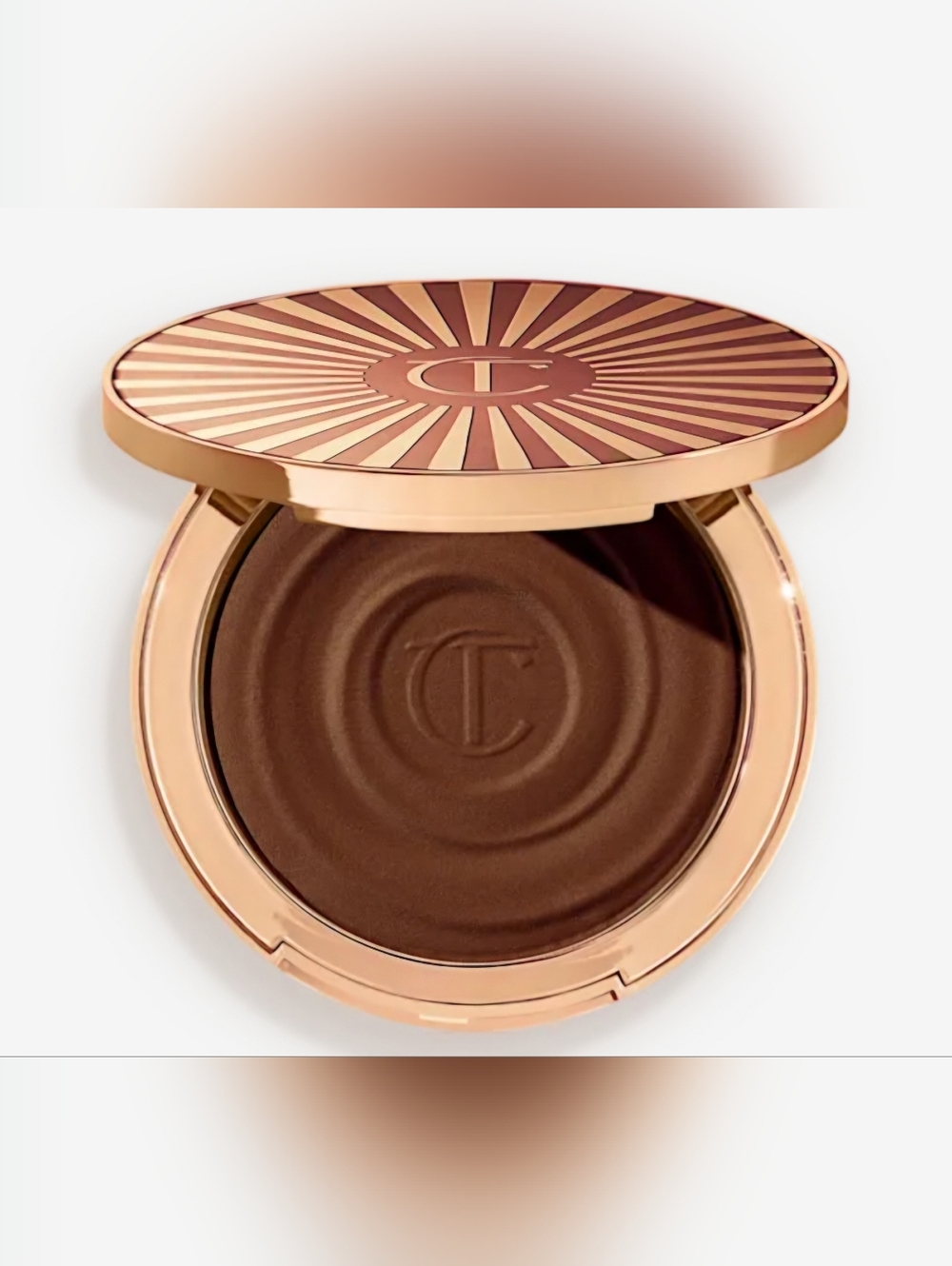 CHARLOTTE TILBURY Beautiful Skin Sun-Kissed Glow Cream Bronzer Dark- In Box